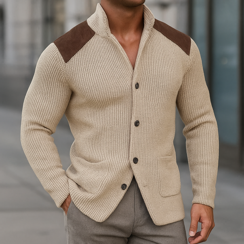 ROSSI ROMA | BLAZER DE PUNTO TEXTURIZADO