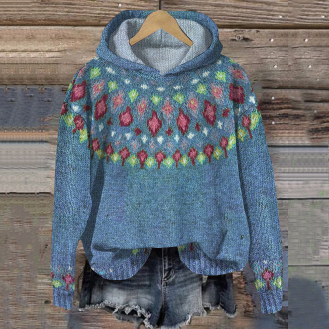 Sudadera Cálida Estilo Nórdico