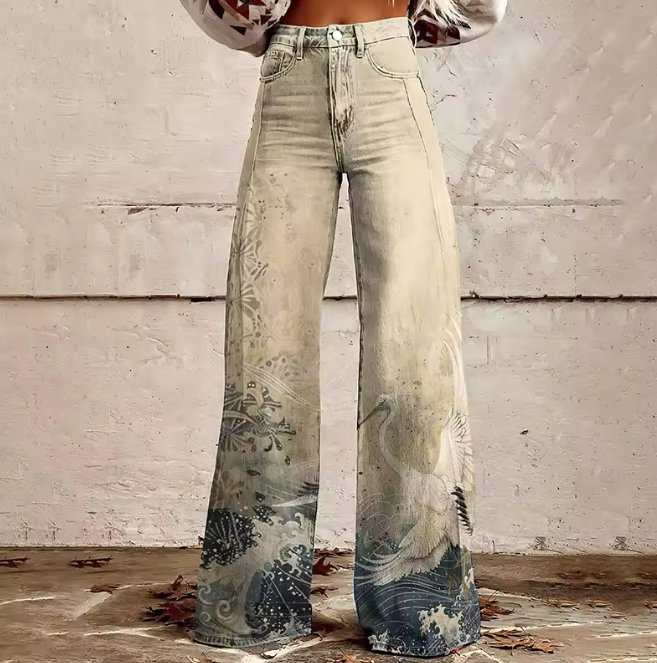 Pantalón bohemio elegante
