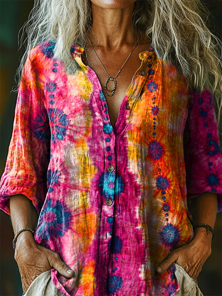 April Camisa Tie Dye AURORA