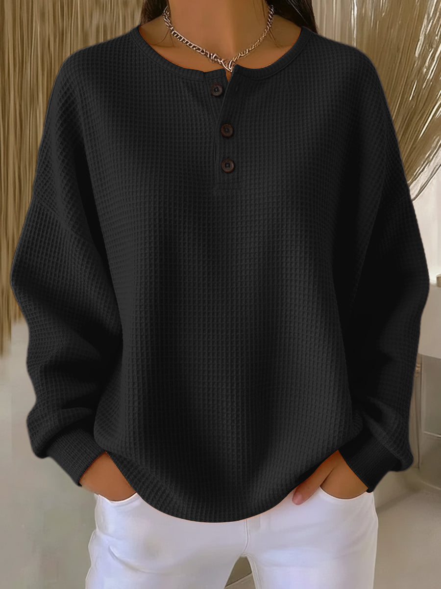Sudadera Elegante de Cuello Alto