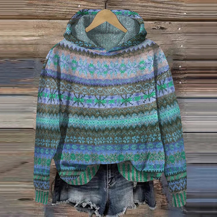 Sudadera Étnica Retro Gaby