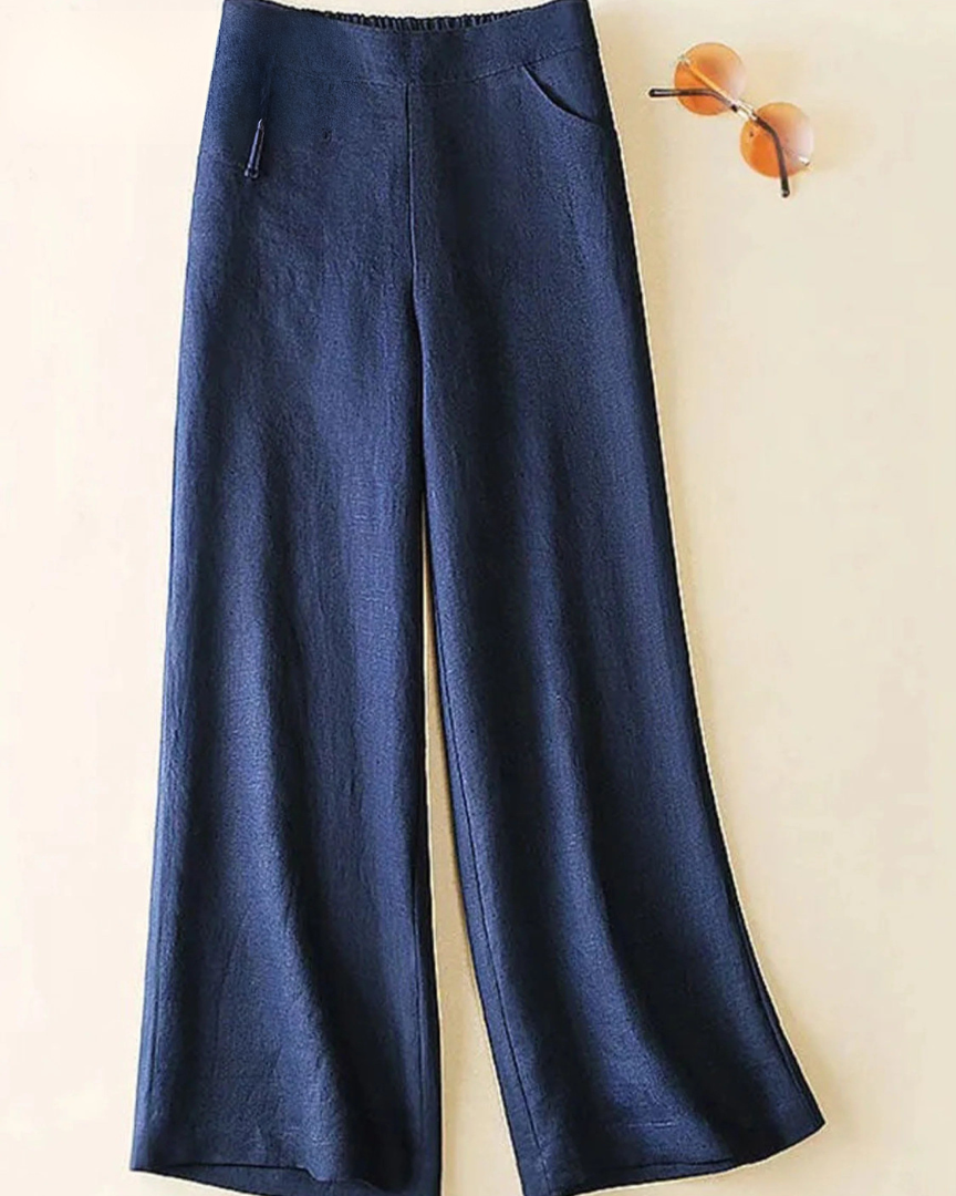 LANA Pantalones de Cintura Alta