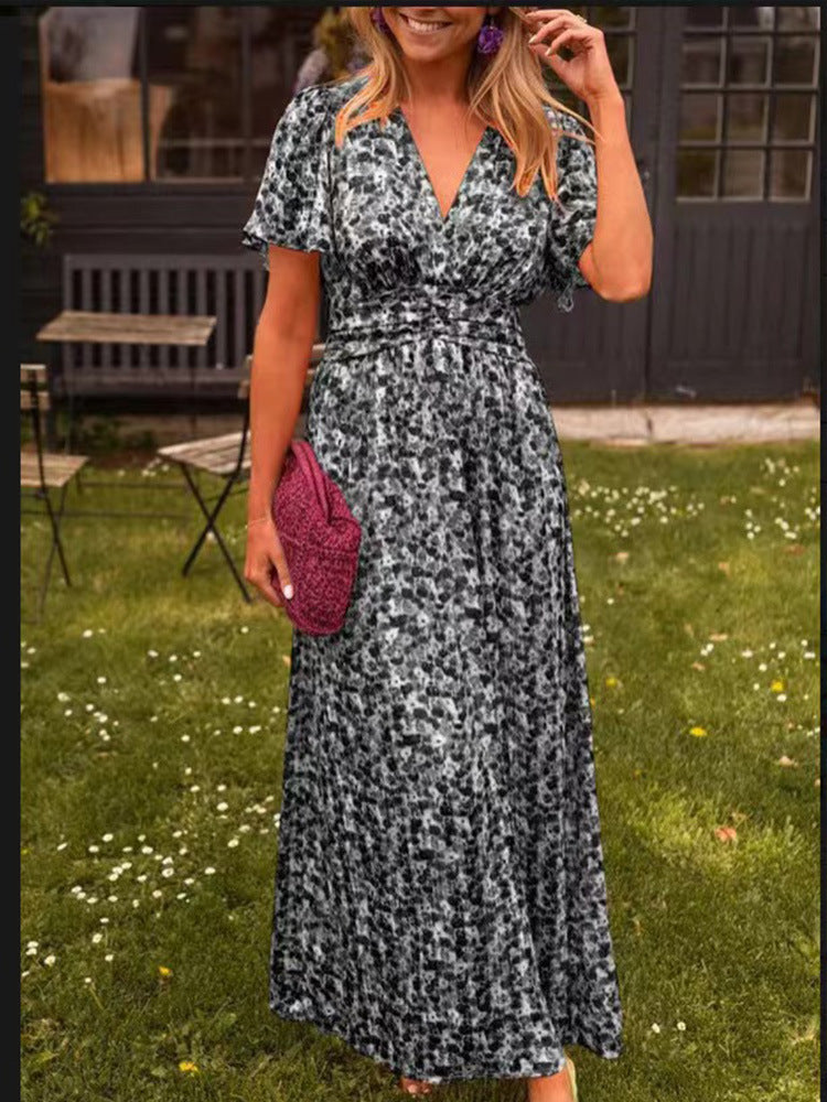 Elis – Vestido largo y vaporoso con estampado floral