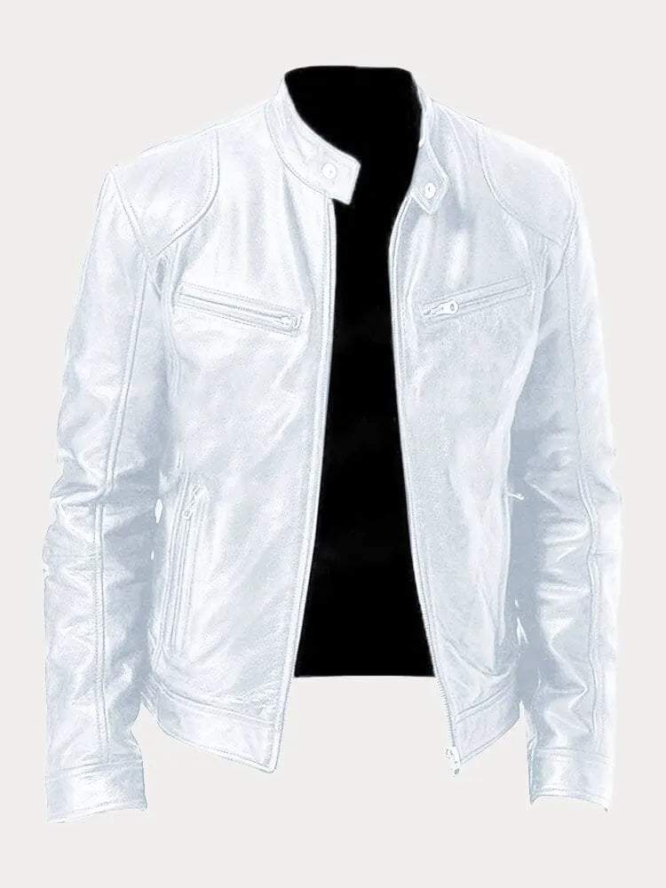 Marco – Chaqueta de cuero con estilo atemporal