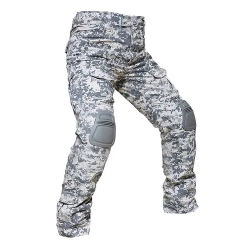 Pantalón cargo reforzado para hombre con protecciones removibles en las rodillas