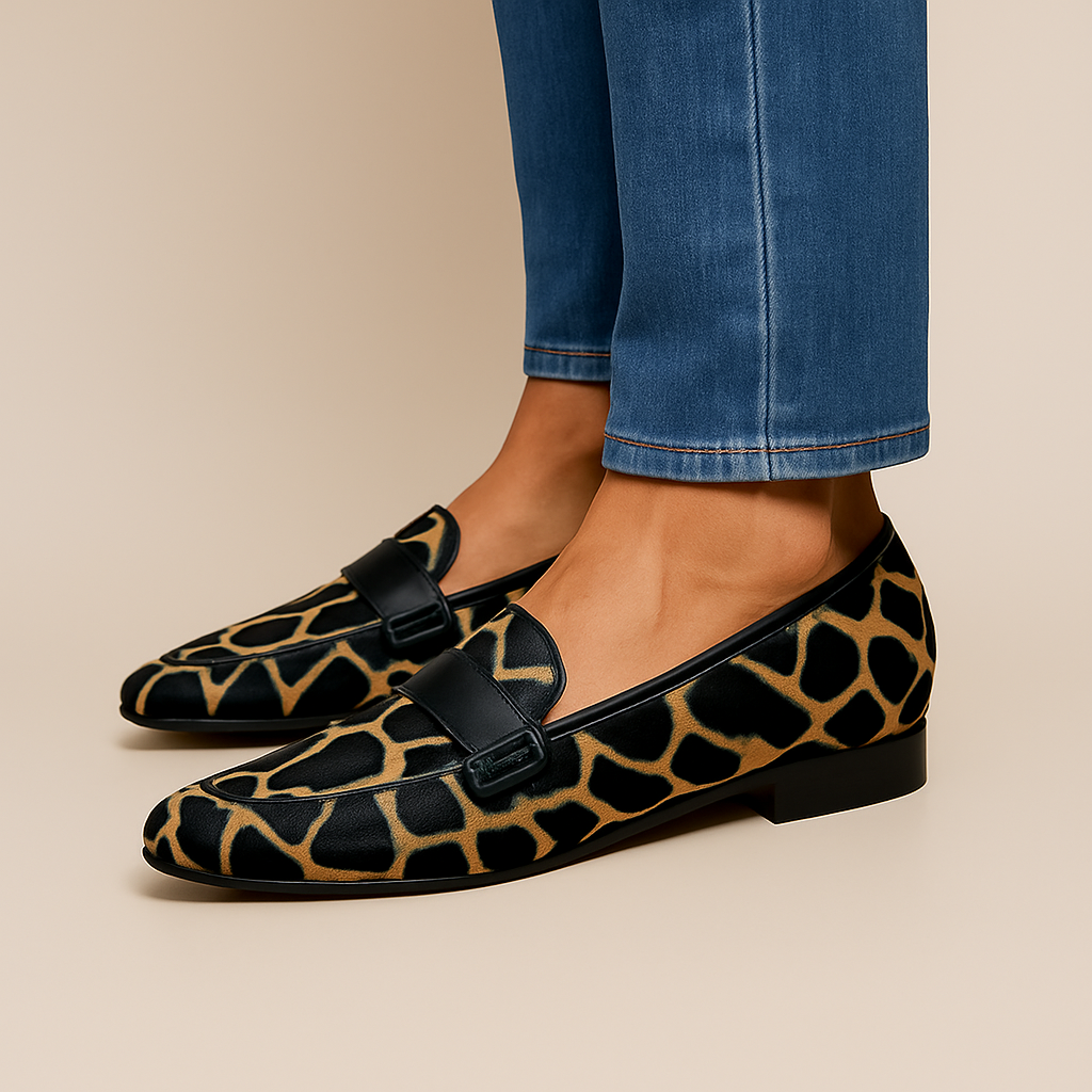 Mocasines Elegantes con Patrón