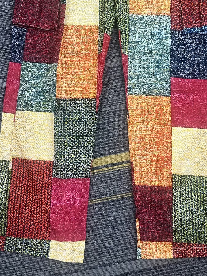 MAISON CLÉMENT PARIS™ | PANTALÓN CARGO HOMBRE PATCHWORK