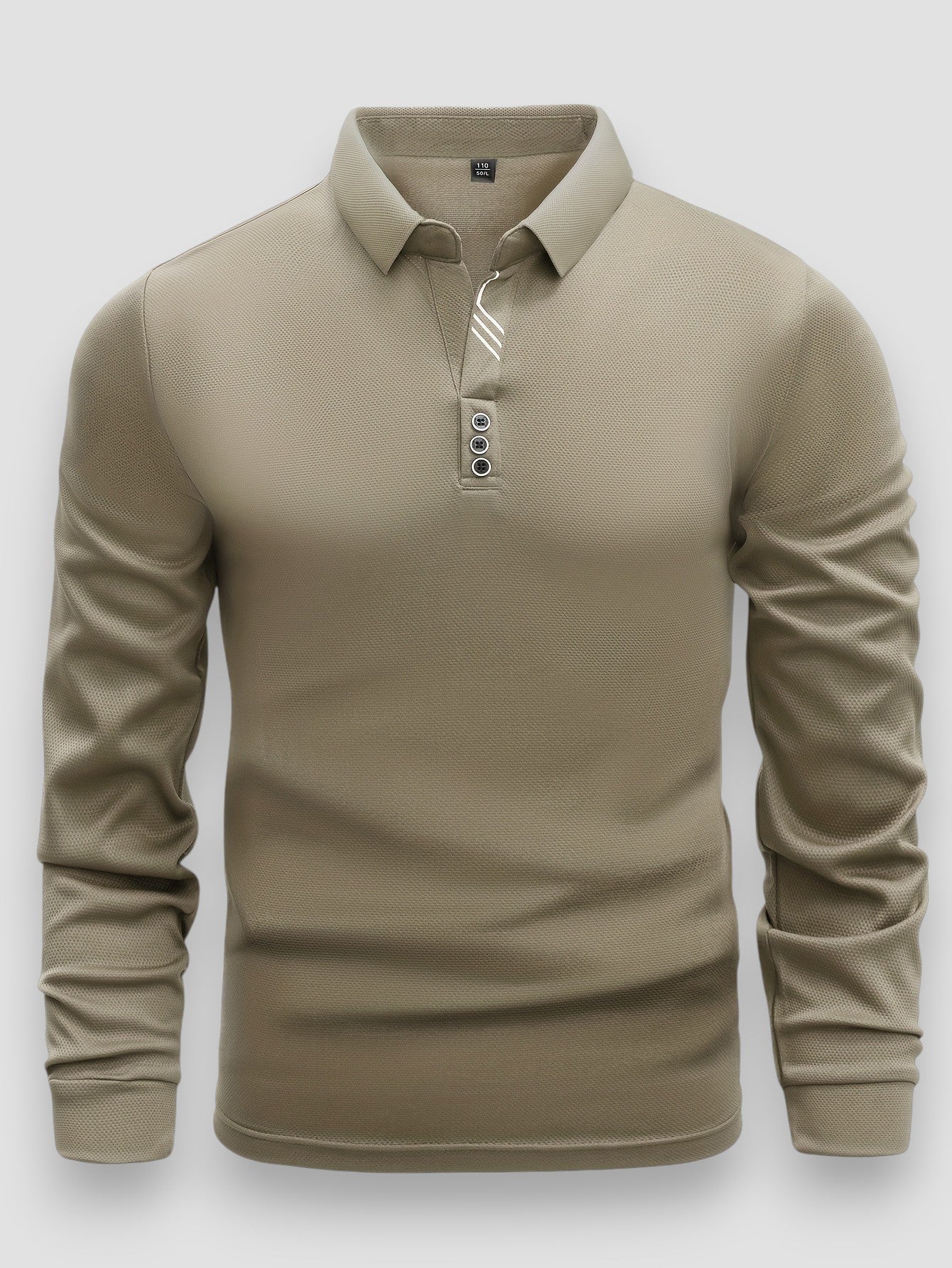 POLO DE MANGAS LARGAS PARA HOMBRE