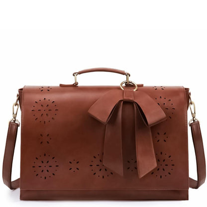Mochila de Hombro Bernadette con Lazos Elegantes