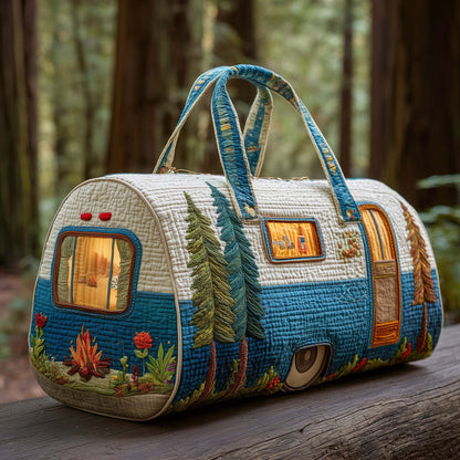 Luna – Bolsa de Viaje Acolchada con Diseño Artesanal