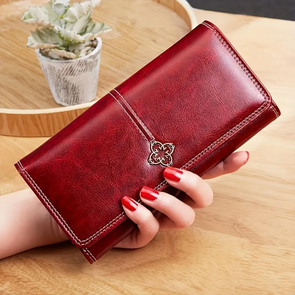 Moderna y Elegante Cartera Bifold de Eva