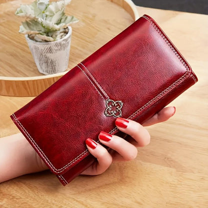 Moderna y Elegante Cartera Bifold de Eva