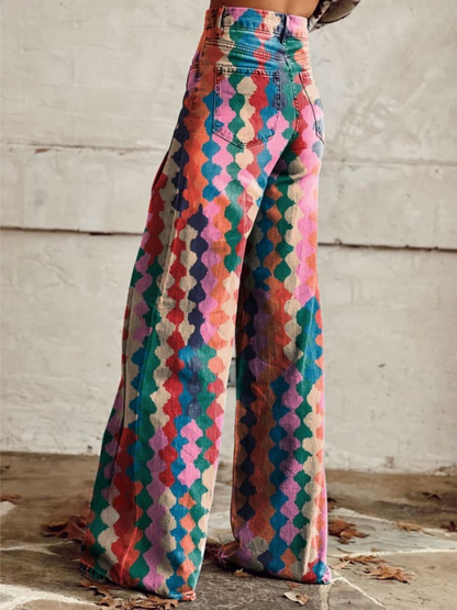 Pantalón bohemio elegante
