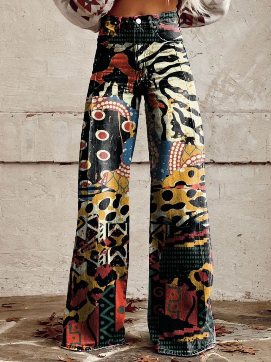 Pantalón Palazzo Elegante