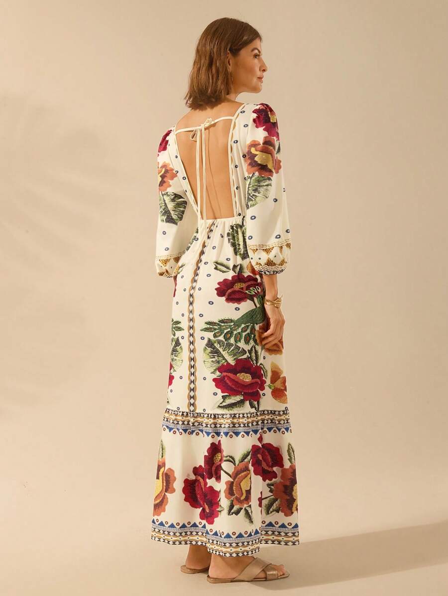Breezy | Vestido Floral de Vacaciones