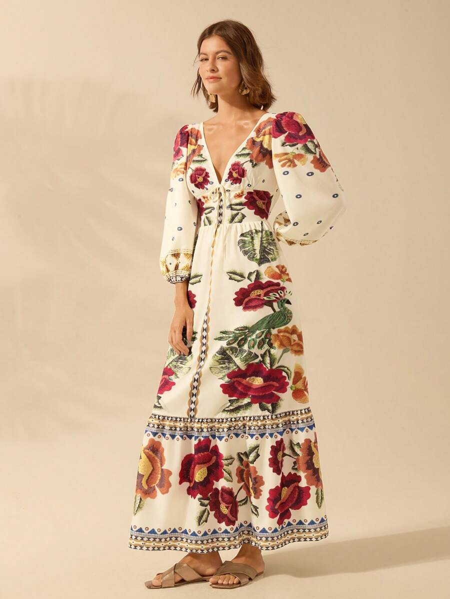 Breezy | Vestido Floral de Vacaciones