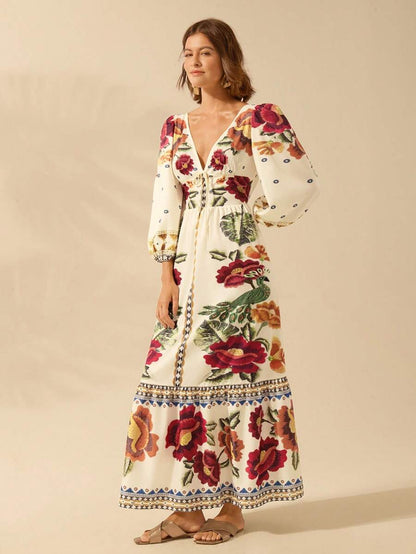 Breezy | Vestido Floral de Vacaciones