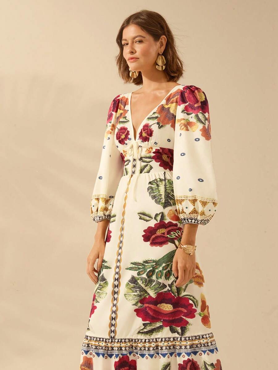 Breezy | Vestido Floral de Vacaciones