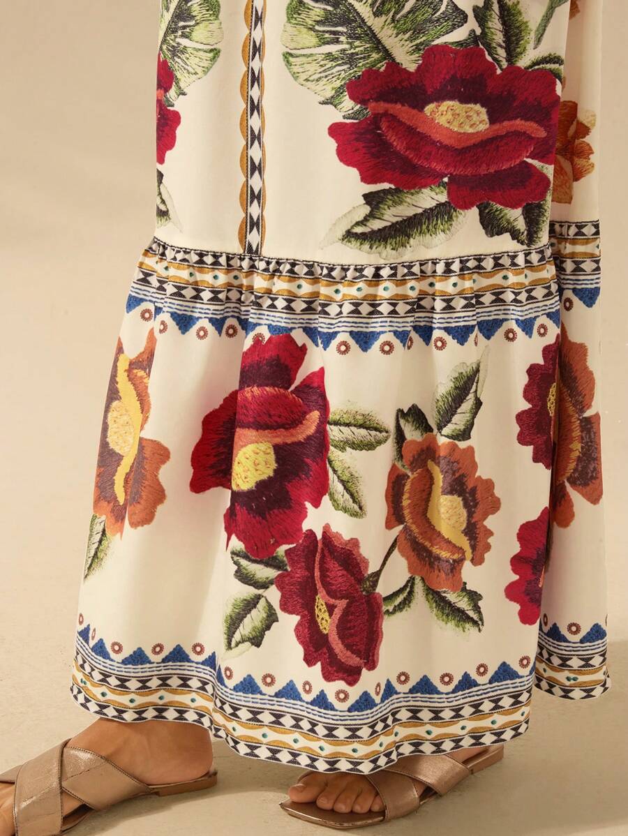 Breezy | Vestido Floral de Vacaciones