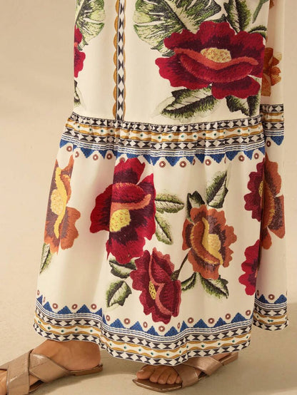 Breezy | Vestido Floral de Vacaciones