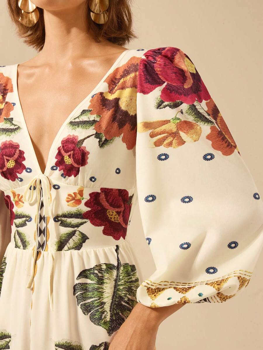 Breezy | Vestido Floral de Vacaciones