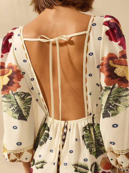 Breezy | Vestido Floral de Vacaciones