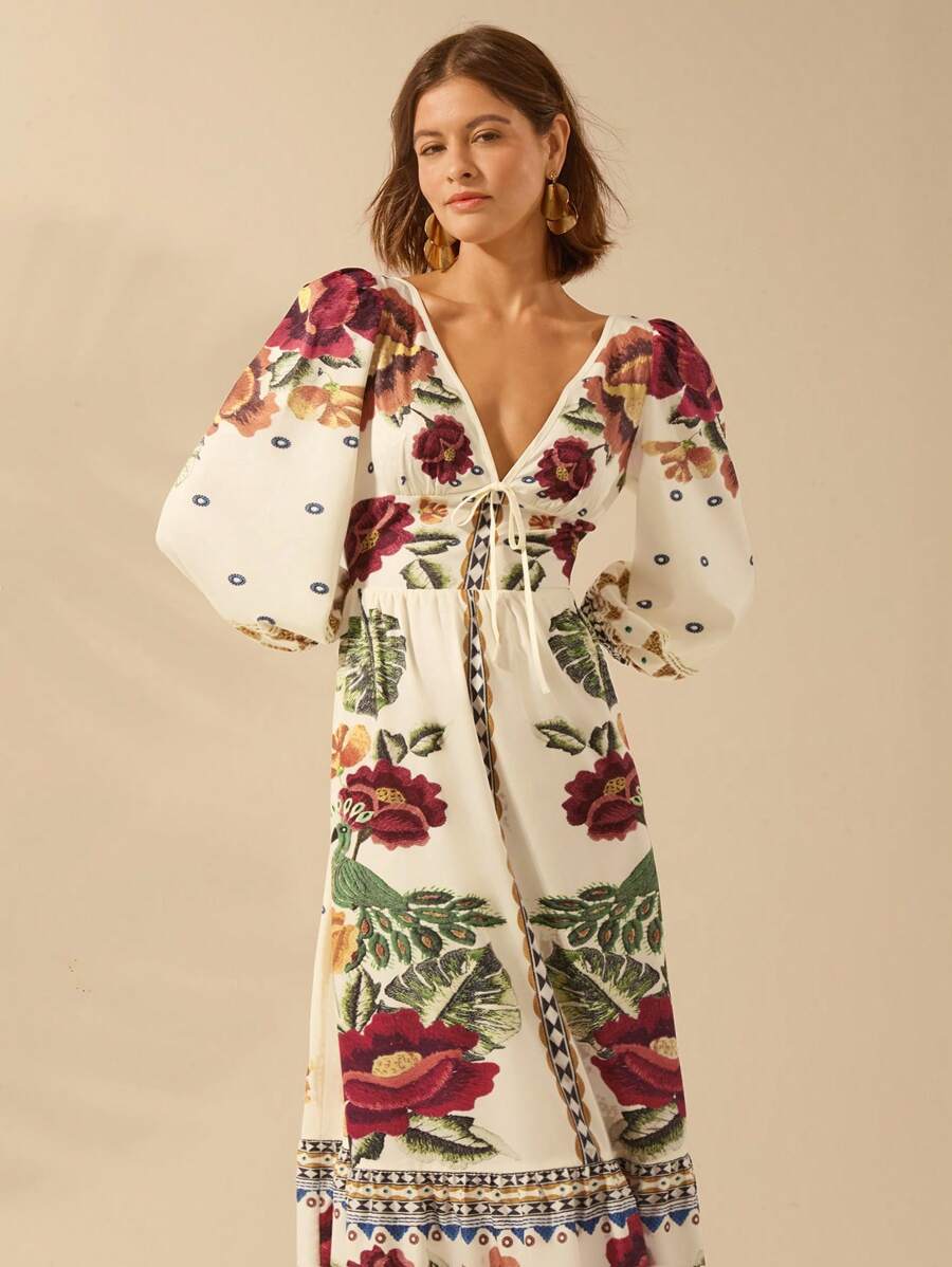 Breezy | Vestido Floral de Vacaciones