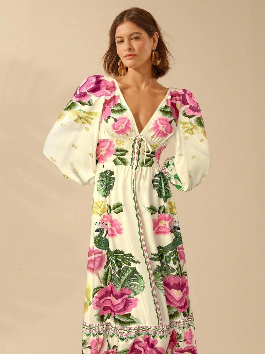 Breezy | Vestido Floral de Vacaciones