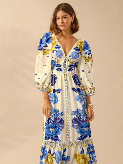 Breezy | Vestido Floral de Vacaciones