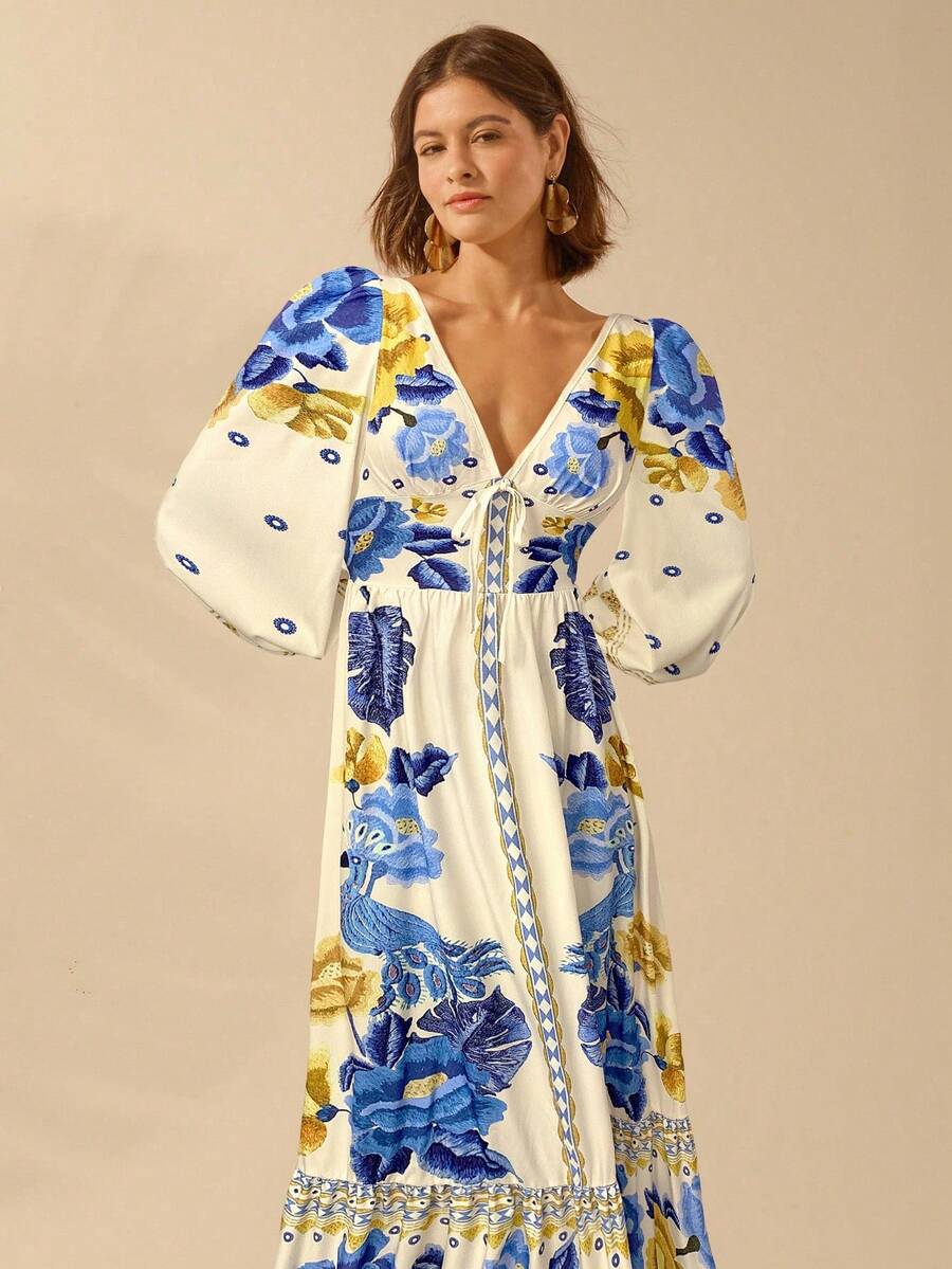 Breezy | Vestido Floral de Vacaciones