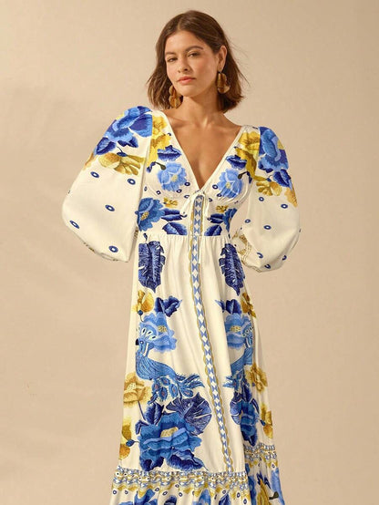 Breezy | Vestido Floral de Vacaciones