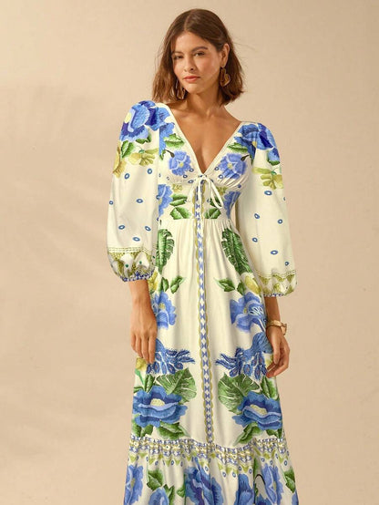 Breezy | Vestido Floral de Vacaciones