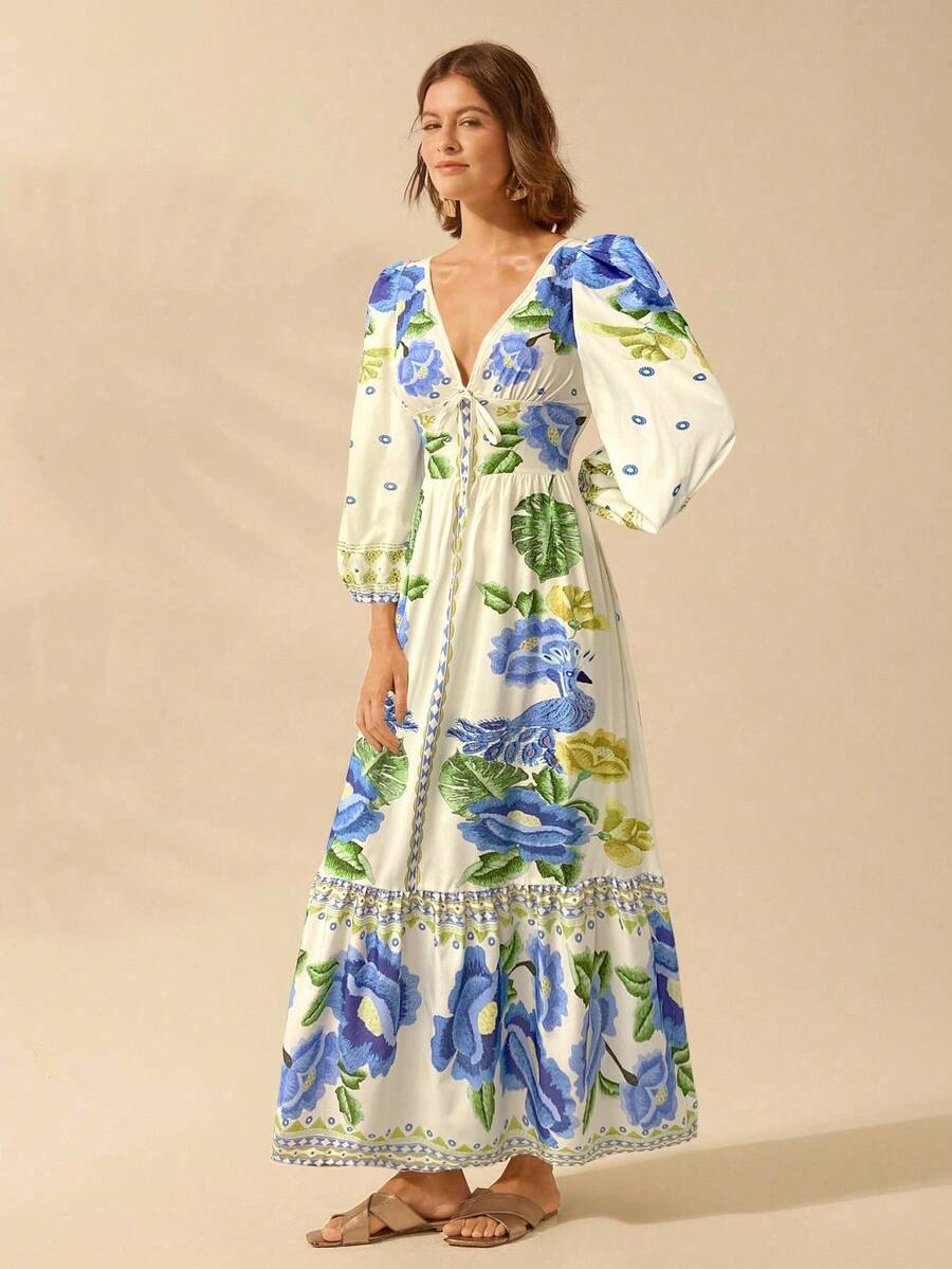 Breezy | Vestido Floral de Vacaciones