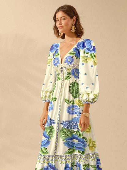 Breezy | Vestido Floral de Vacaciones