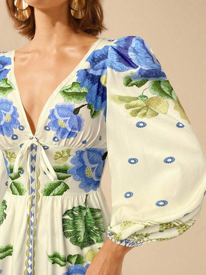 Breezy | Vestido Floral de Vacaciones