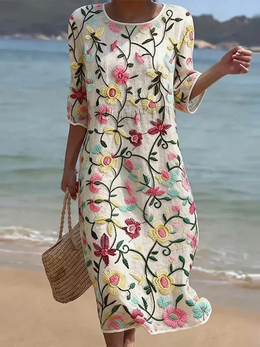 Rebecca | Vestido de mujer con estampado floral