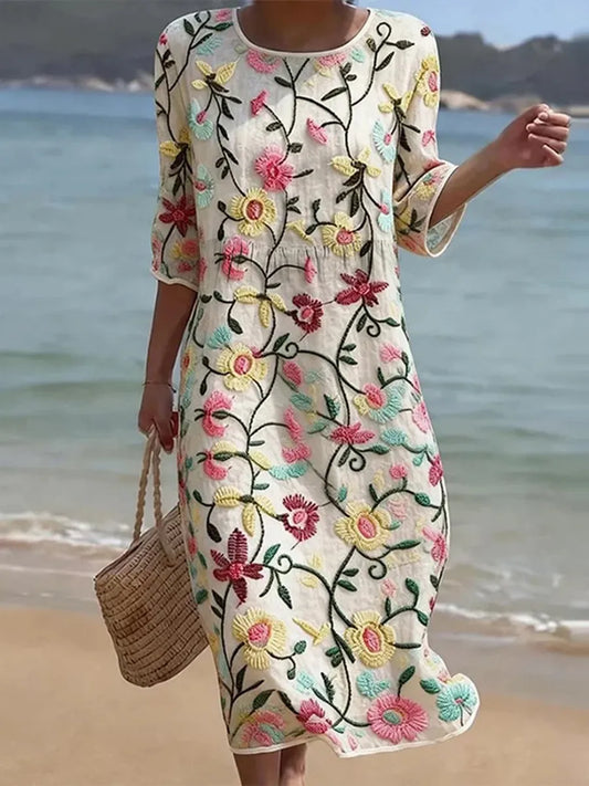 Rebecca | Vestido de mujer con estampado floral