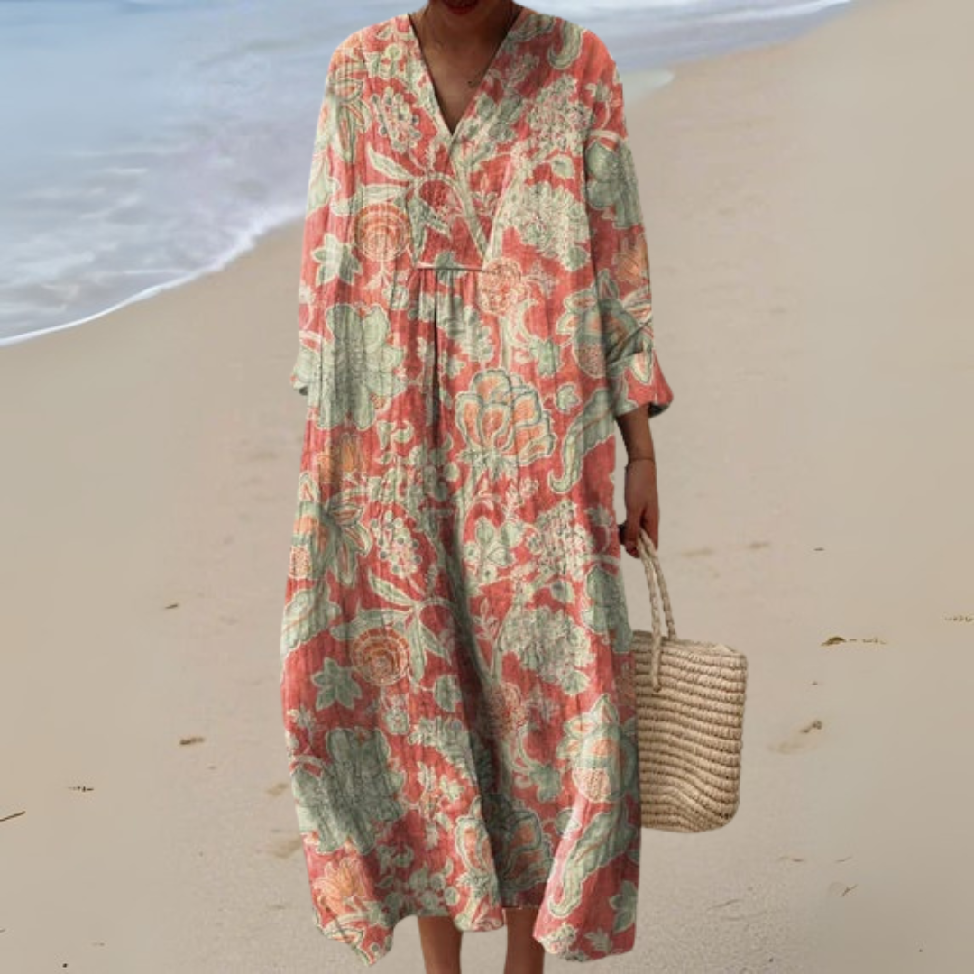 Vestido Floral Vintage FREYA