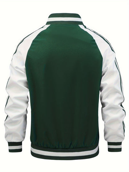 Chaqueta Deportiva con Cremallera Elegante