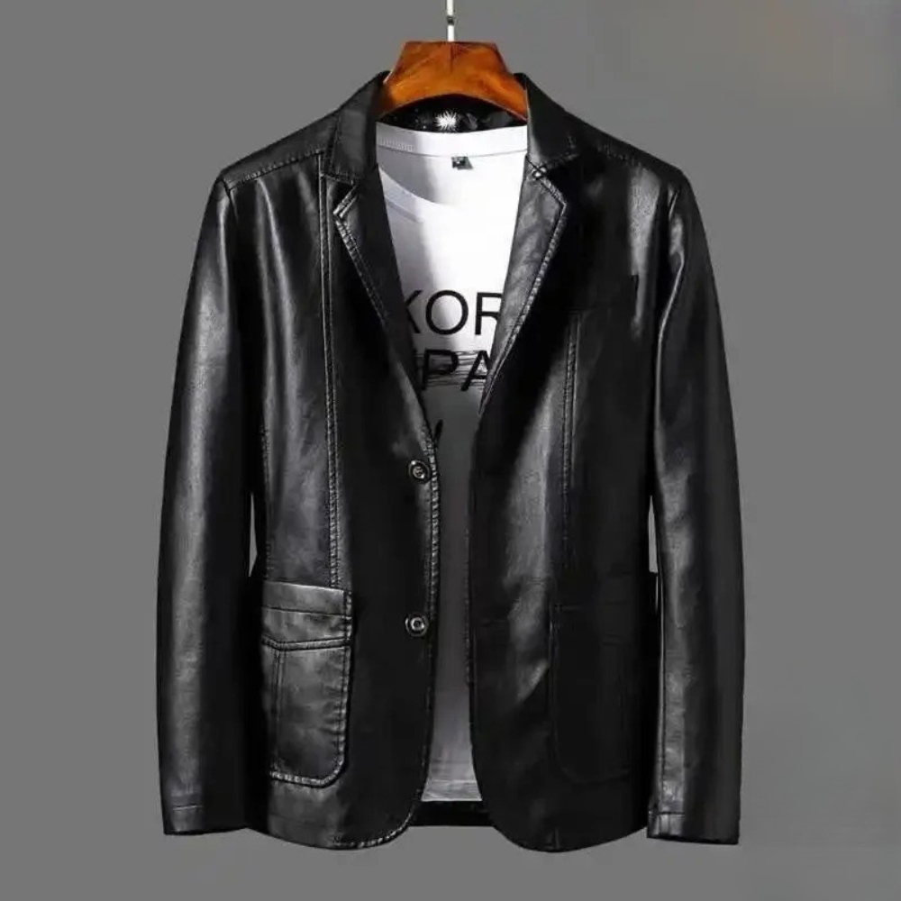 Andrés – Chaqueta de cuero premium con carácter eterno