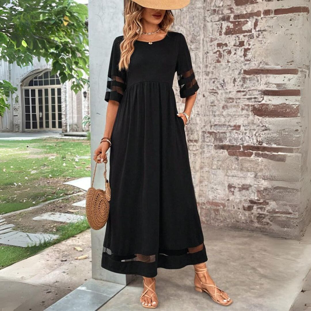 Auris – Vestido midi favorecedor
