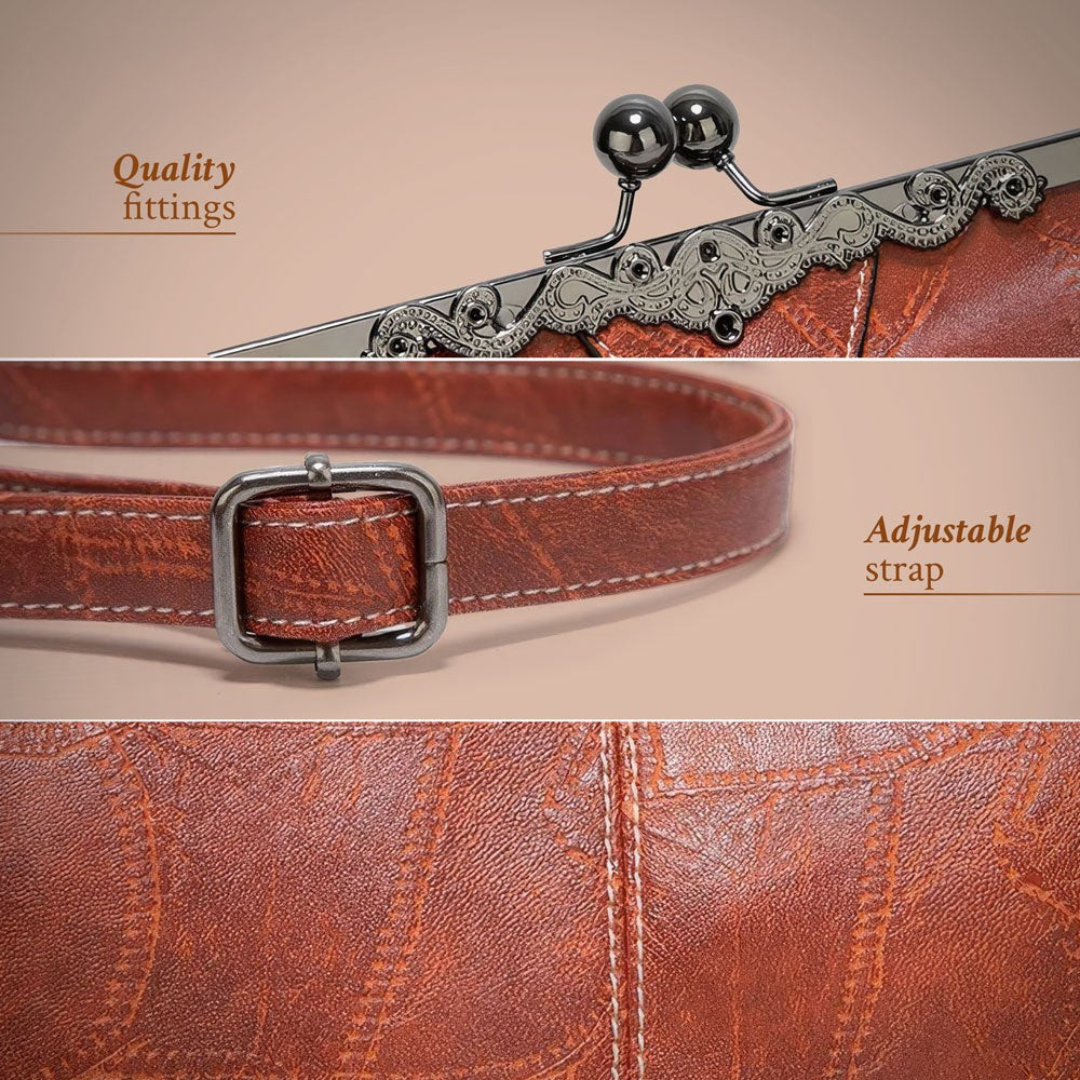 Bolsa Vintage Johanna: Elegancia Clásica