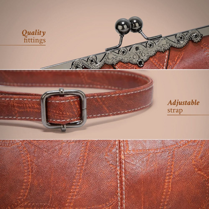 Bolsa Vintage Johanna: Elegancia Clásica