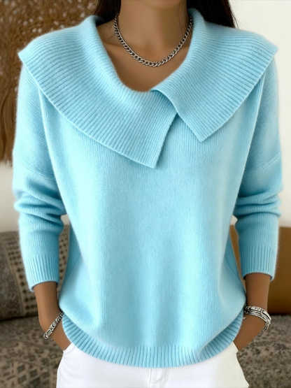 Lucia | Jersey Cálido con Cuello Suave