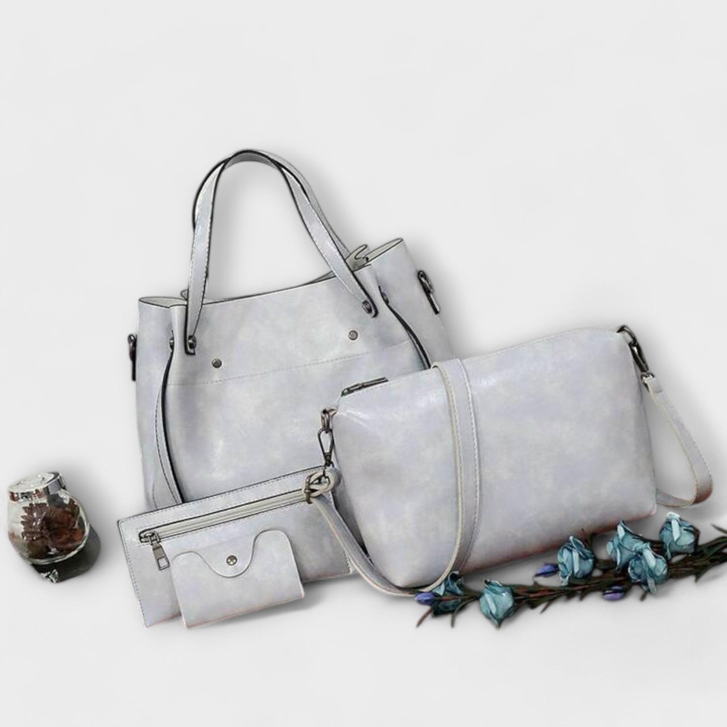 Juego de 4 Bolsas Vintage Elegantes