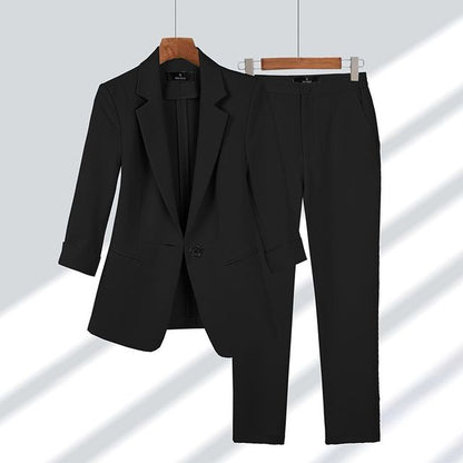 Viktoriya - Conjunto de Blazer y Pantalón de Dos Piezas