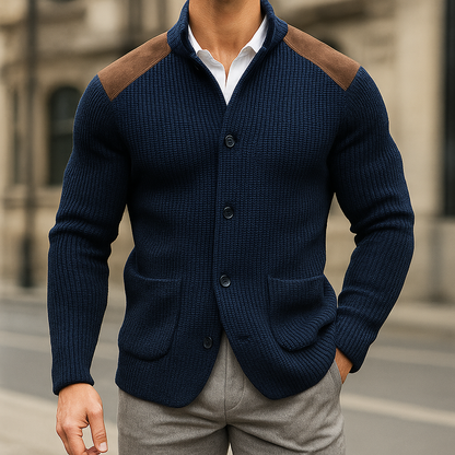 ROSSI ROMA | BLAZER DE PUNTO TEXTURIZADO