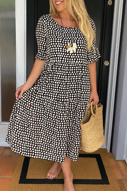Iris | Vestido Midi Sable