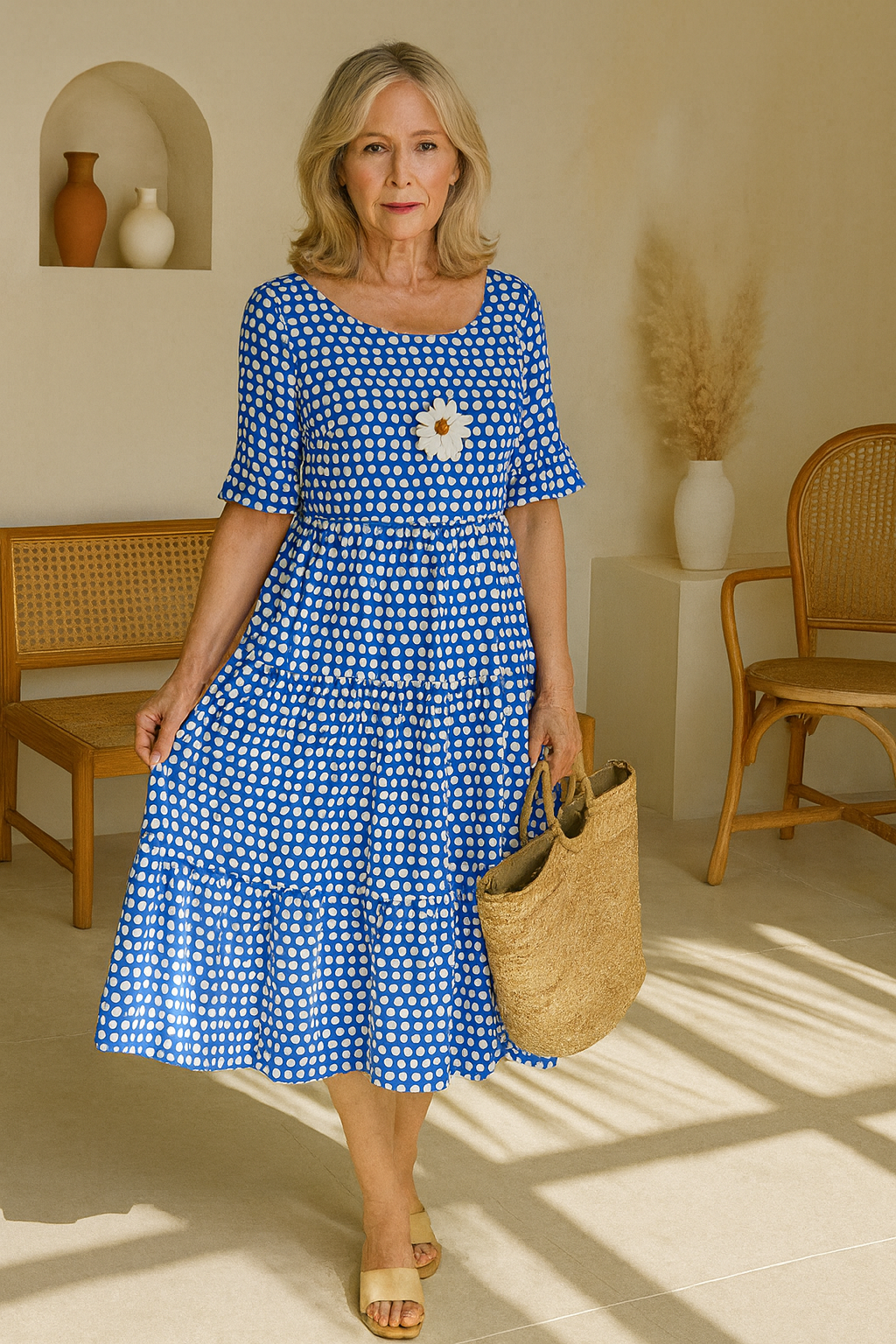 Iris | Vestido Midi Sable